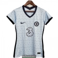 Camiseta Mujer Chelsea Segunda Equipacion 2020-2021