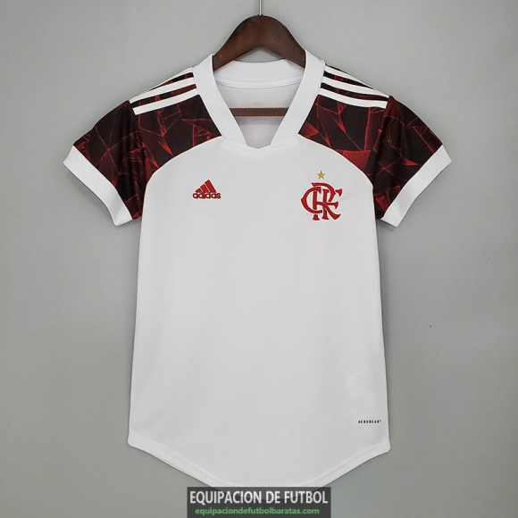 Camiseta Mujer Flamengo Segunda Equipacion 2021/2022