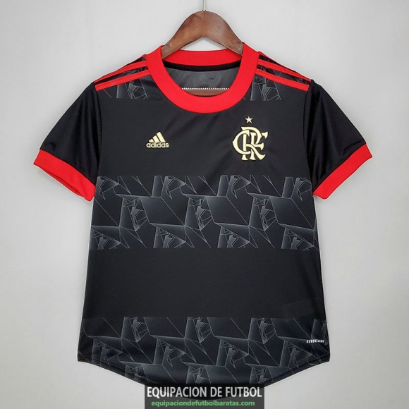 Camiseta Mujer Flamengo Tercera Equipacion 2021/2022