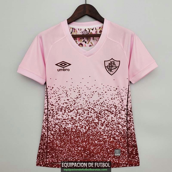 Camiseta Mujer Fluminense FC Training Pink III 2021/2022