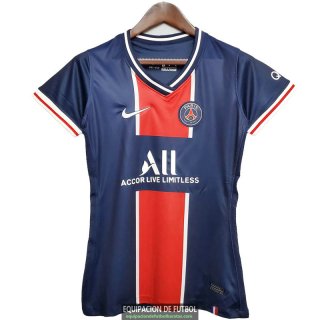 Camiseta Mujer PSG Primera Equipacion 2020-2021