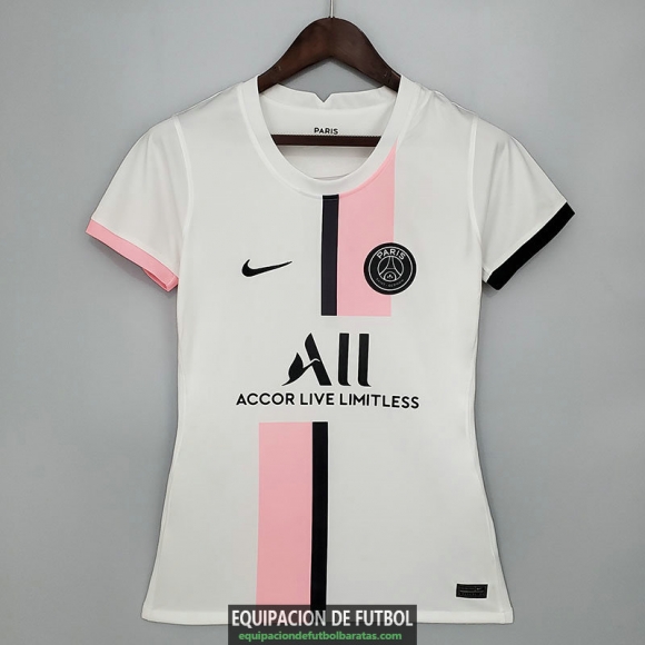 Camiseta Mujer PSG Segunda Equipacion 2021/2022