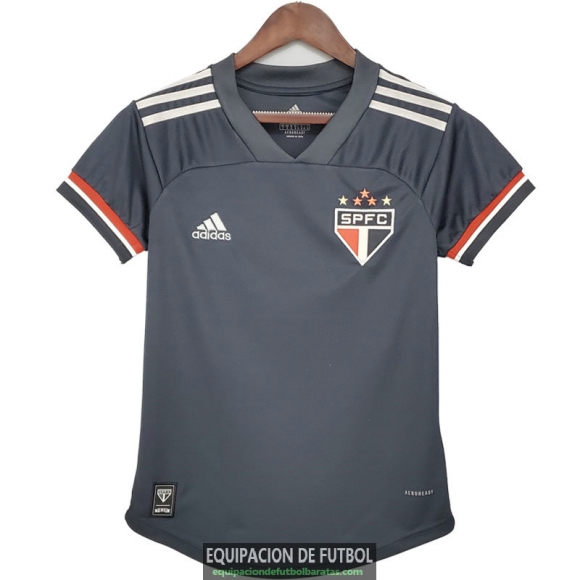 Camiseta Mujer Sao Paulo FC Tercera Equipacion 2020/2021