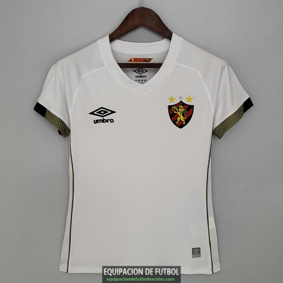 Camiseta Mujer Sport Recife Segunda Equipacion 2021/2022