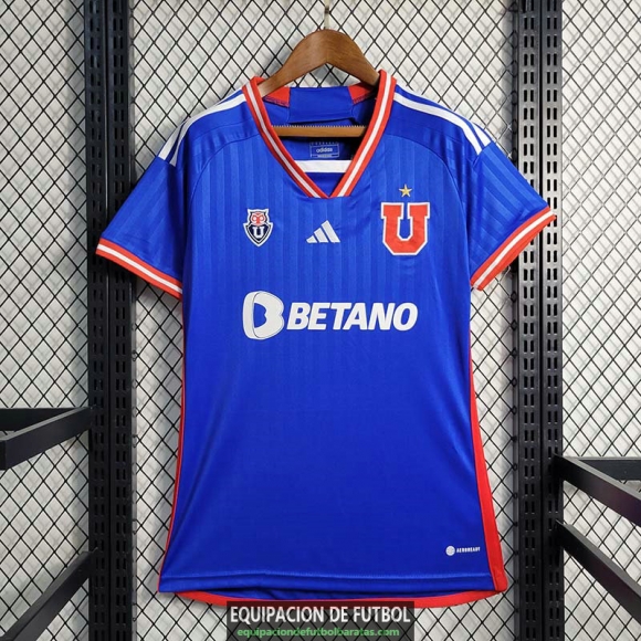 Camiseta Mujer Universidad De Chile Primera Equipacion 2023/2024