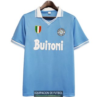 Camiseta Napoli Retro Primera Equipacion 1986/1987