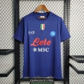 Camiseta Napoli Training Suit Blue I 2023/2024