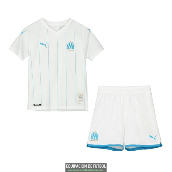 Camiseta Olympique Marseille Ninos Primera Equipacion 2019-2020