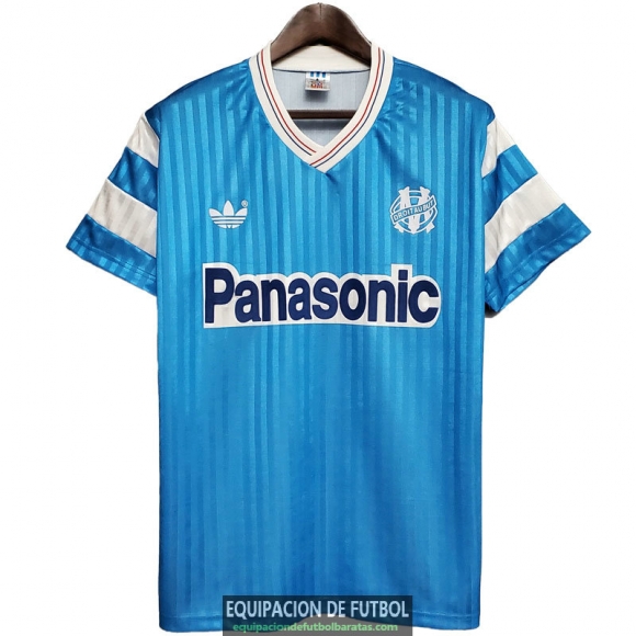 Camiseta Olympique Marseille Retro Segunda Equipacion 1990/1991