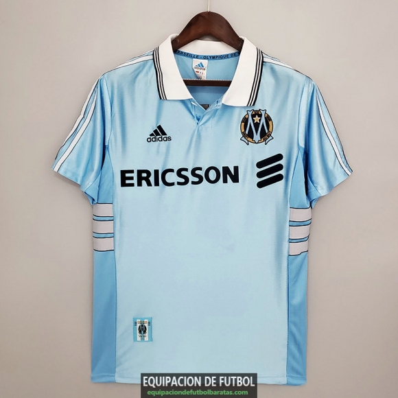 Camiseta Olympique Marseille Retro Segunda Equipacion 1998/1999