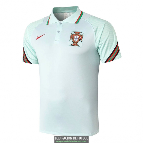 Camiseta Portugal Polo Green 2020-2021