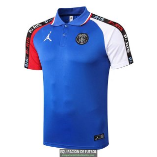 Camiseta PSG Polo Red Blue White 2020-2021