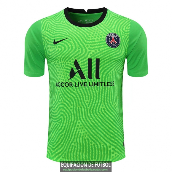 Camiseta PSG Portero Green 2020/2021