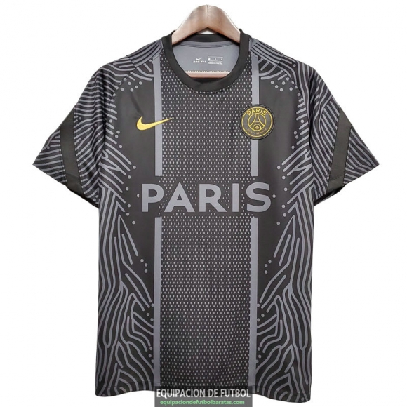 Camiseta PSG Training Black Pattern 2020-2021