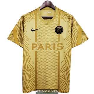 Camiseta PSG Training Gold Pattern 2020-2021