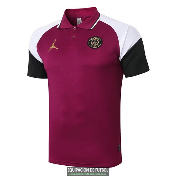 Camiseta PSG x Jordan Polo Purple 2020-2021