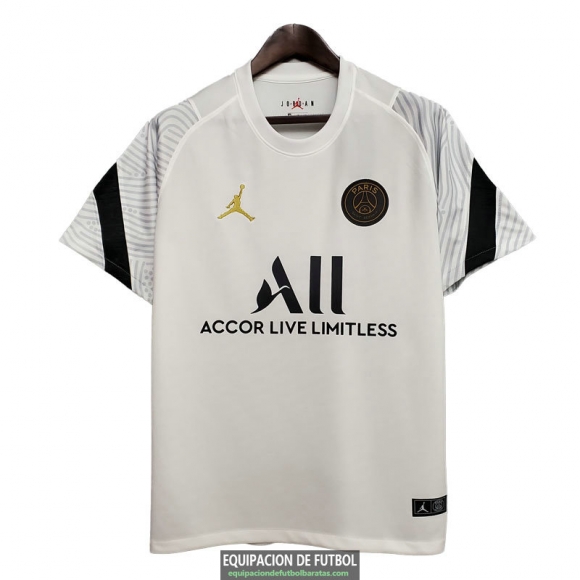 Camiseta PSG x Jordan Training White 2020-2021