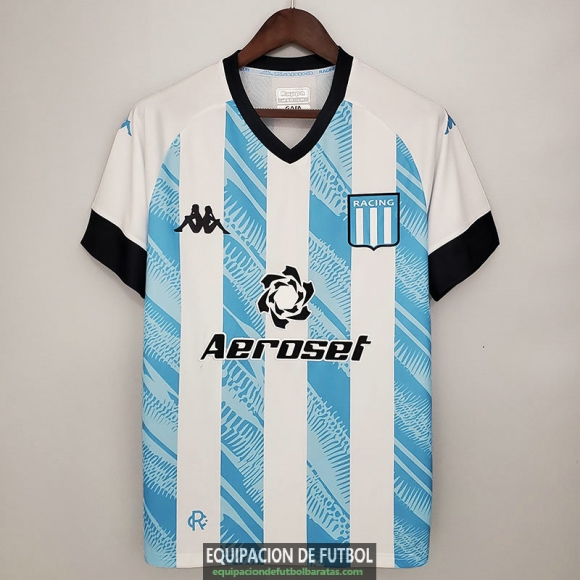 Camiseta Racing Club Primera Equipacion 2021/2022