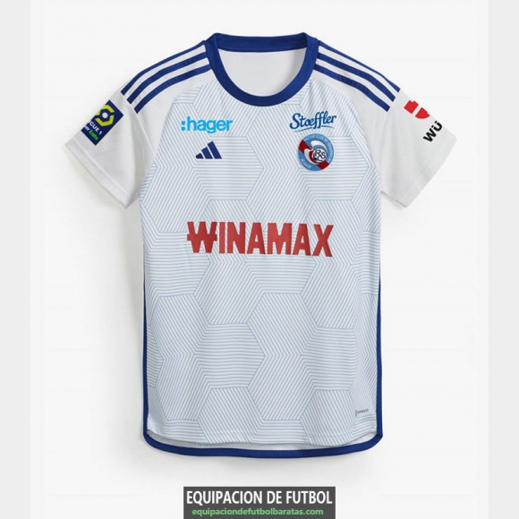 Camiseta RC Strasbourg Alsace Segunda Equipacion 2023/2024