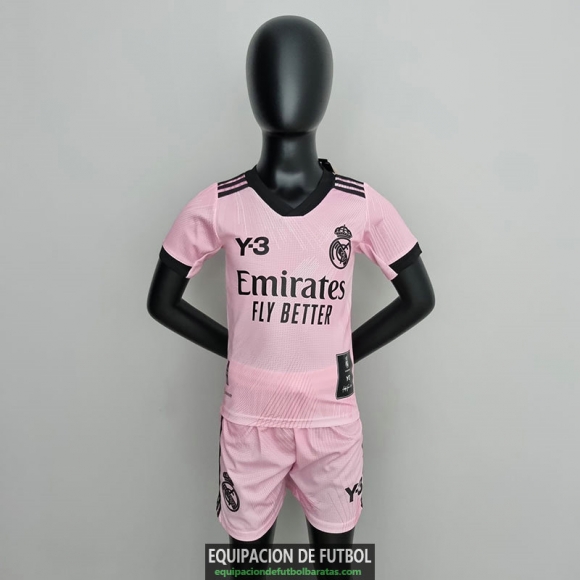 Camiseta Real Madrid Ninos Y3 Edition Pink 2022/2023