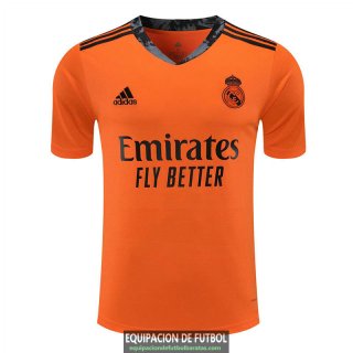 Camiseta Real Madrid Portero Orange 2020/2021