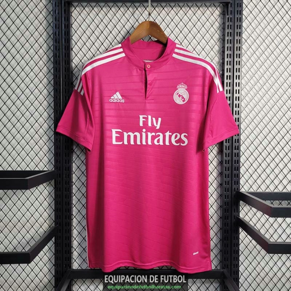 Camiseta Real Madrid Retro Segunda Equipacion 2014 2015