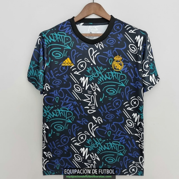 Camiseta Real Madrid Training Suit Blue II 2022/2023