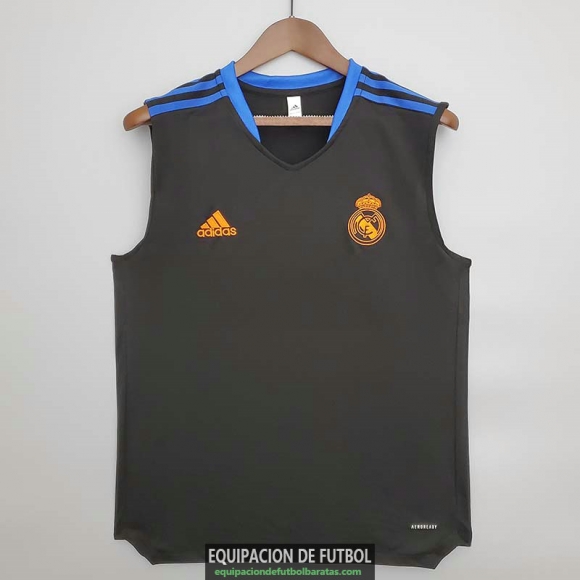 Camiseta Real Madrid Vest Training Black III 2021/2022