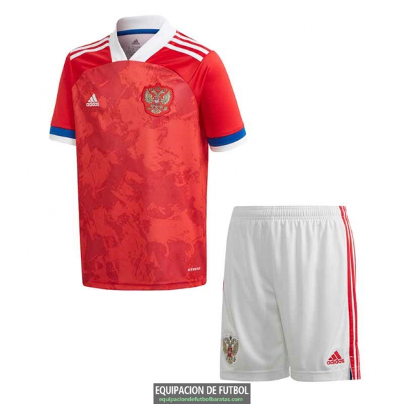 Camiseta Rusia Ninos Primera Equipacion EURO 2020