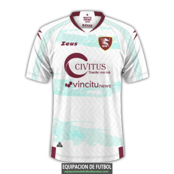 Camiseta Salernitana Segunda Equipacion 2023/2024