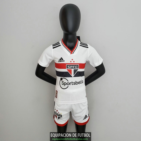 Camiseta Sao Paulo FC Ninos Primera Equipacion 2022/2023