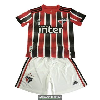 Camiseta Sao Paulo FC Ninos Segunda Equipacion 2019-2020