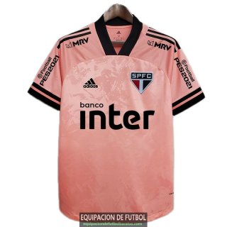 Camiseta Sao Paulo FC Pink 2020/2021 All Sponsors