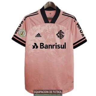 Camiseta Sport Club Internacional Pink 2020/2021 All Sponsors