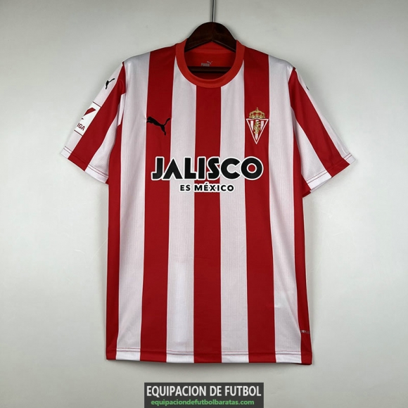 Camiseta Sporting Gijon Primera Equipacion 2023/2024