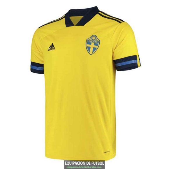 Camiseta Suecia Primera Equipacion EURO 2020