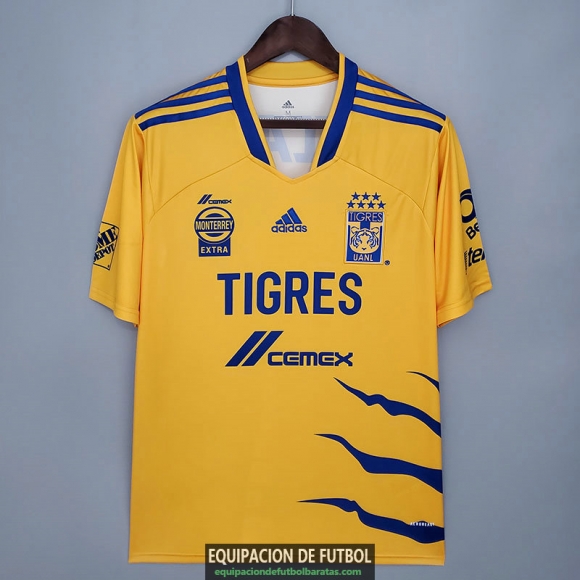 Camiseta Tigres UANL Primera Equipacion 2021/2022