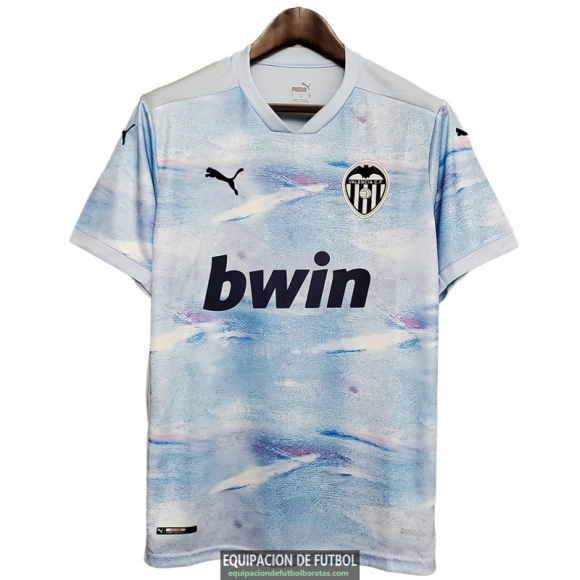 Camiseta Valencia Tercera Equipacion 2020-2021