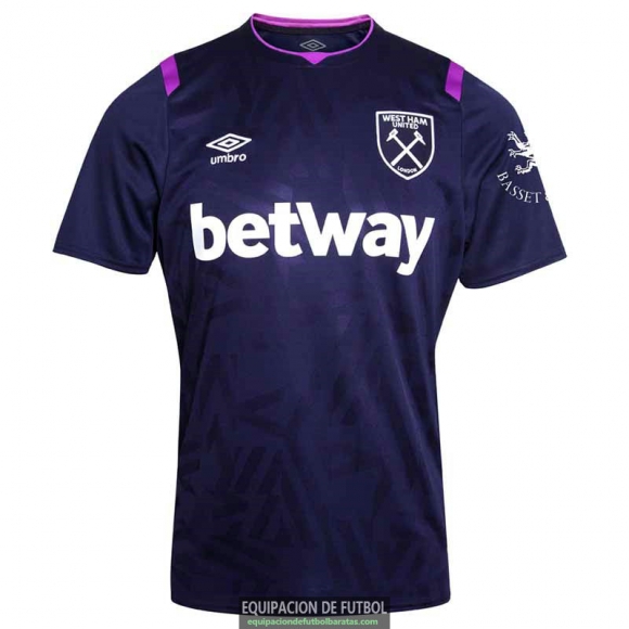 Camiseta West Ham United Tercera Equipacion 2019-2020