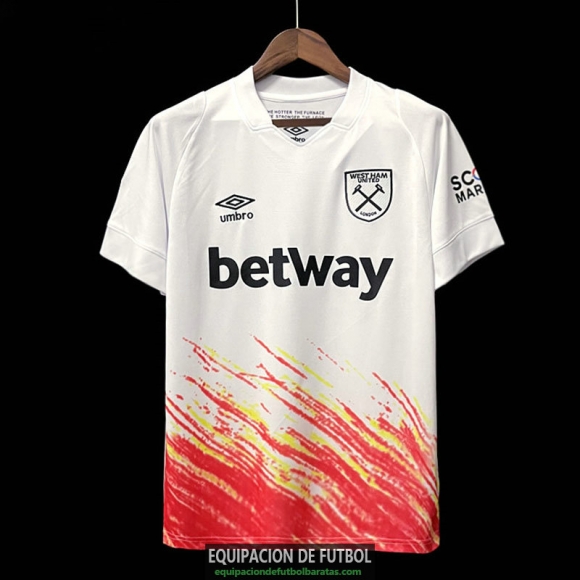 Camiseta West Ham United Tercera Equipacion 2022/2023