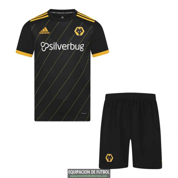 Camiseta Wolves Ninos Segunda Equipacion 2019-2020