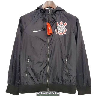 Corinthians Chaqueta Rompevientos Black 2020-2021