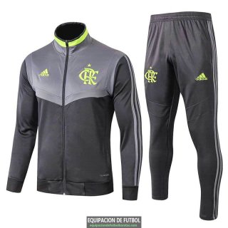 Flamengo Chaqueta Grey + Pantalon 2019-2020