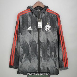 Flamengo Chaqueta Rompevientos Black Pattern 2021/2022