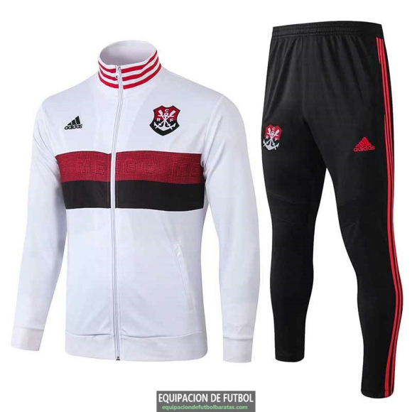 Flamengo Chaqueta White + Pantalon 2019-2020