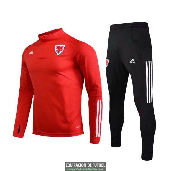 Gales Sudadera De Entrenamiento Red + Pantalon 2020-2021