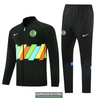 Inter Milan Chaqueta Black + Pantalon Black 2021/2022