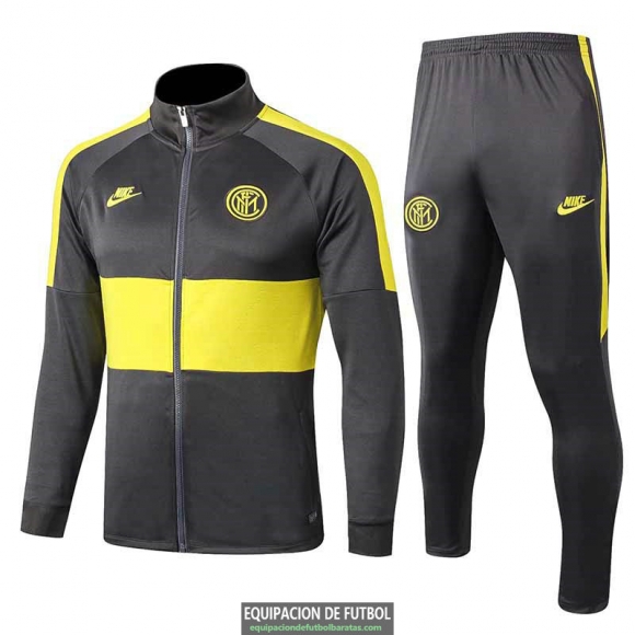 Inter Milan Chaqueta Grey + Pantalon 2019-2020