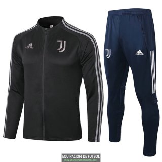 Juventus Chaqueta Black + Pantalon Navy 2020-2021