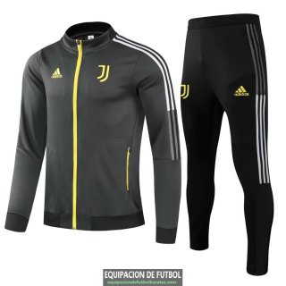 Juventus Chaqueta Grey + Pantalon Black 2021/2022